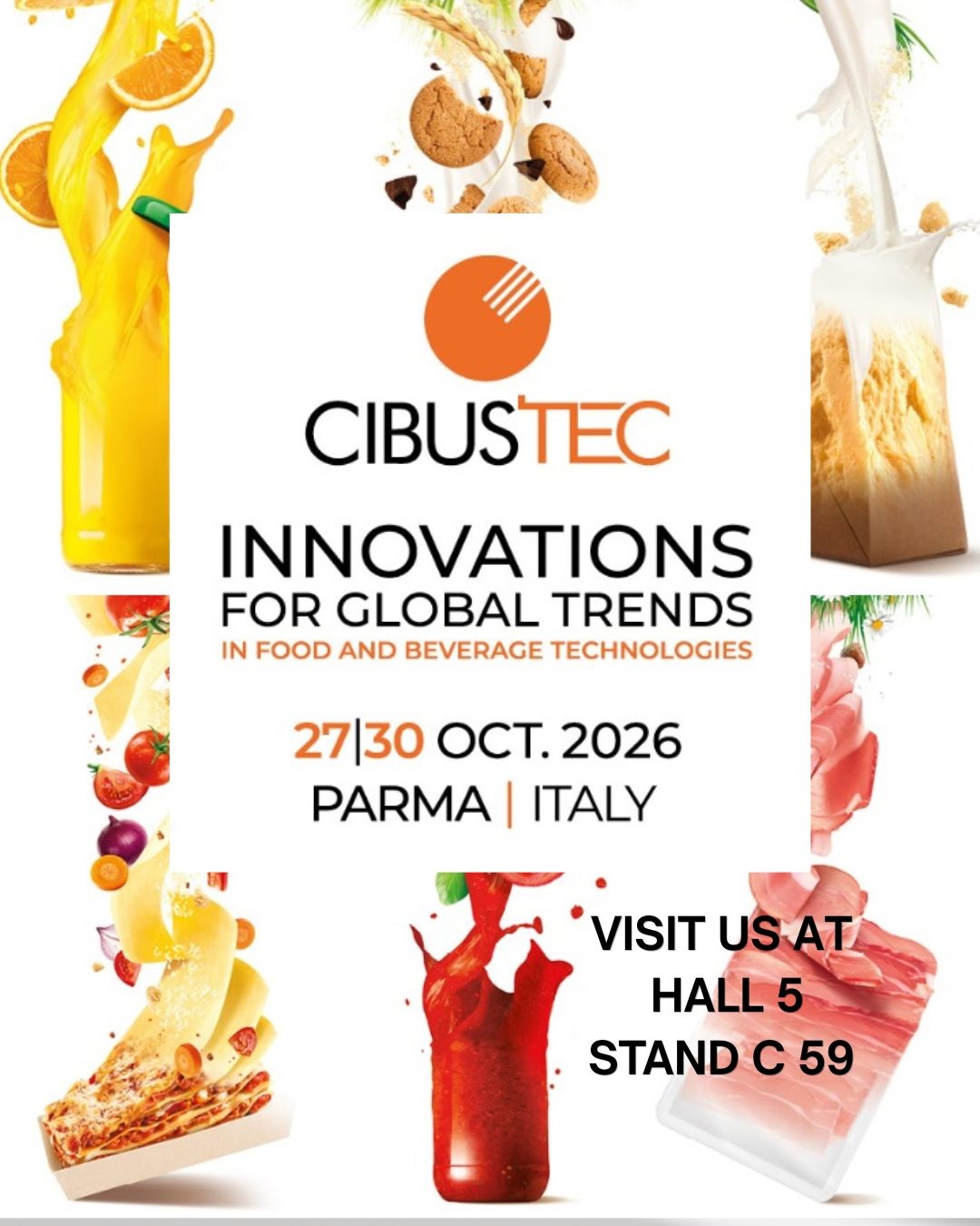 Cibus Tec 2026 - Parma 27-30 Ottobre